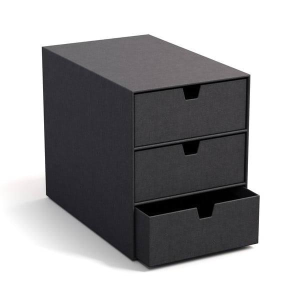 Karton fiókos rendszerező Ingrid Canvas Paper Laminate – Bigso-image-3