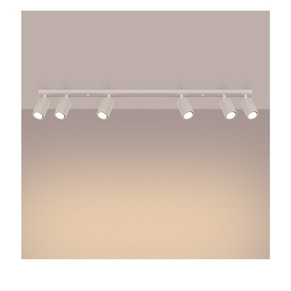 Krémszínű spotlámpa 6,5x117 cm Gleam – Sollux-image-2