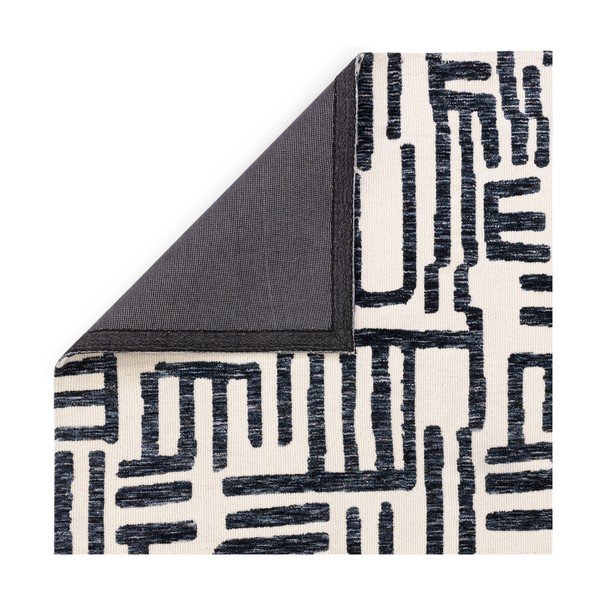 Fekete-fehér szőnyeg 200x290 cm Mason – Asiatic Carpets-image-4