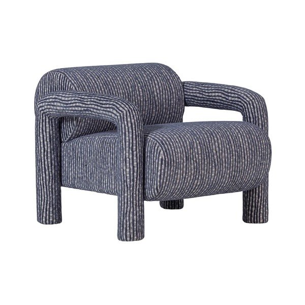 Szürkéskék fotel Lenny – WOOOD