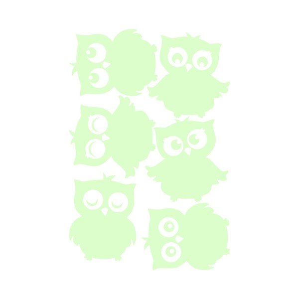 Fanastick Owl sötétben világító matrica-image-2