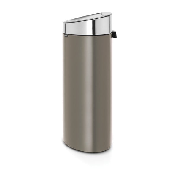 Szürke acél érintésre nyíló szemetes 40 l Touch Bin – Brabantia-image-2
