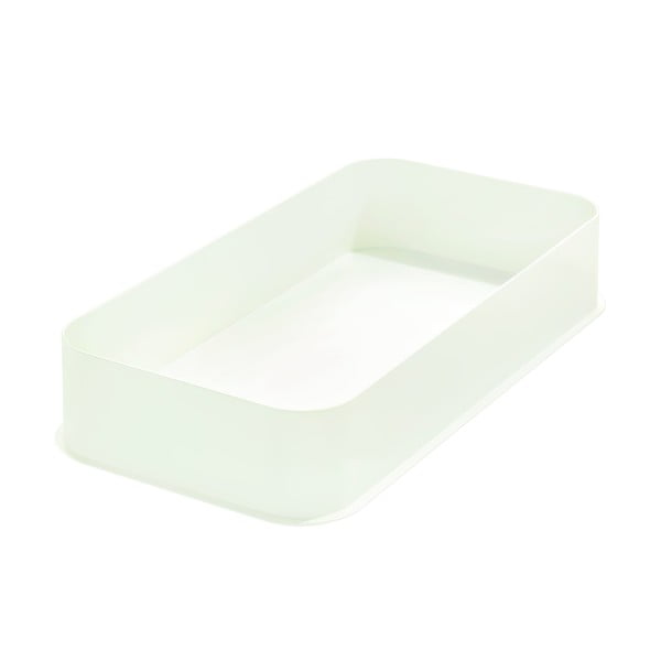 Eco fehér tárolódoboz, 21,4 x 43 cm - iDesign