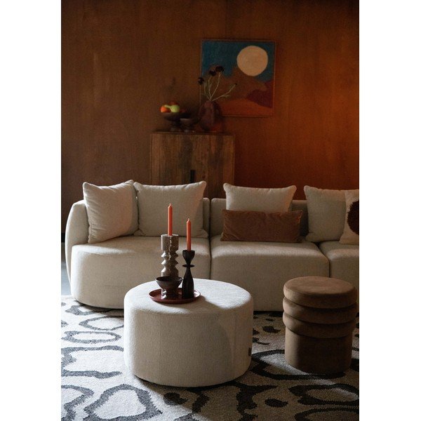 Bézs lábtartó Rocca – Dutchbone-image-1