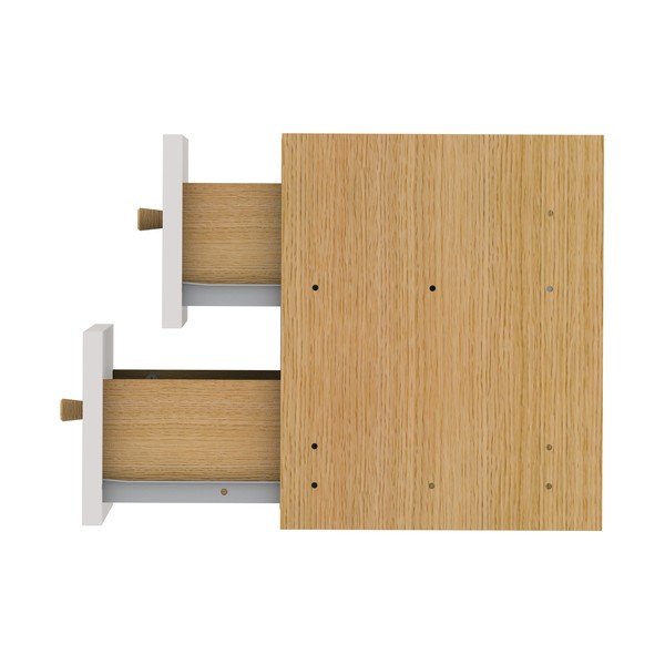 Világosszürke fiókos modul 43x33 cm Z Cube - Tenzo-image-4