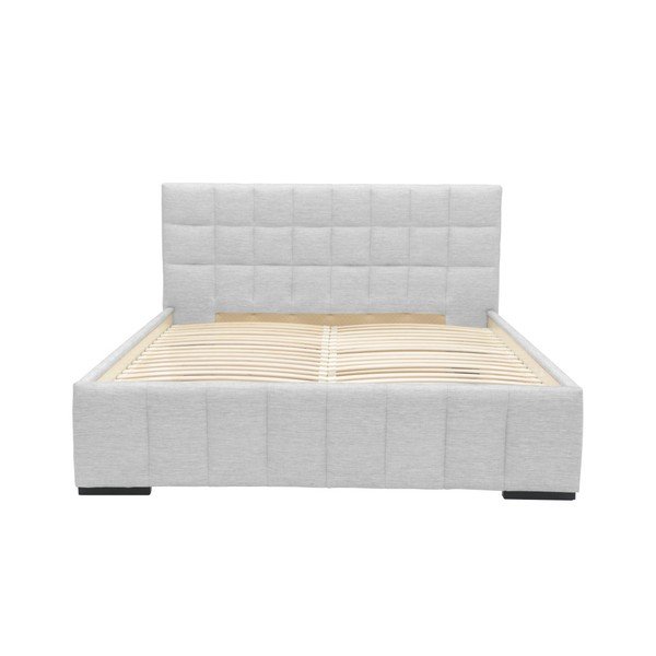 Dream világos szürke kétszemélyes ágy, 180 x 200 cm - Mazzini Beds-image-3