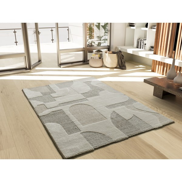 Bézs-krémszínű szőnyeg 120x170 cm Verona – Universal-image-2