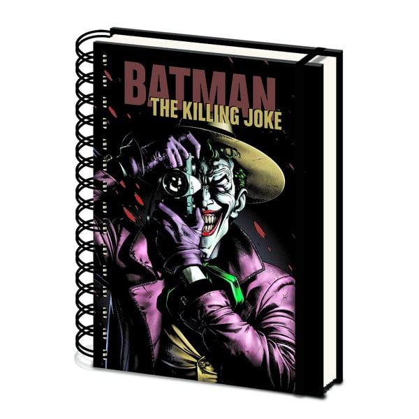 DC Comics Batman vonalas jegyzetfüzet, A5, 80 oldal - Pyramid International