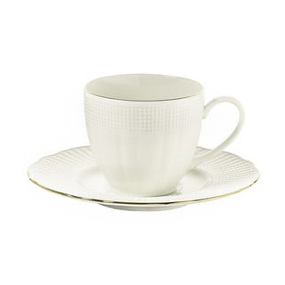 Café 6 db porcelán kávéscsésze és csészealj, 200 ml - Kutahya