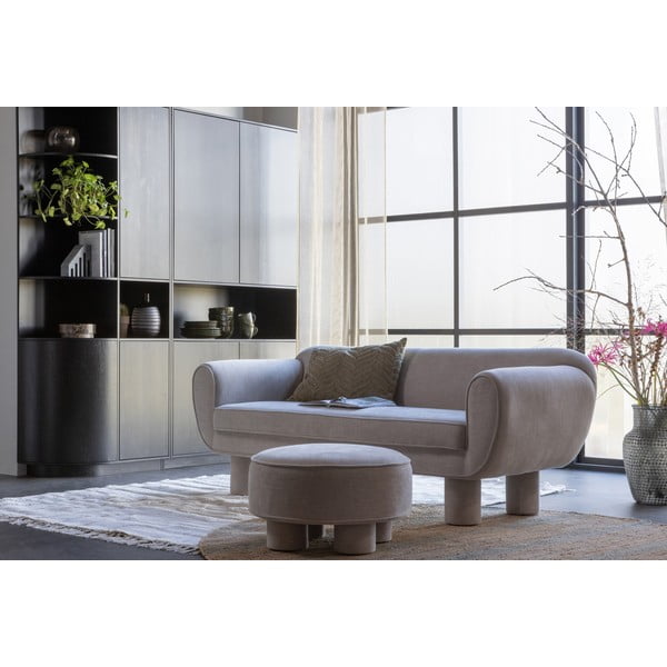 Fekete borovi fenyő nappali bútor szett 356x210 cm Finca – WOOOD-image-3