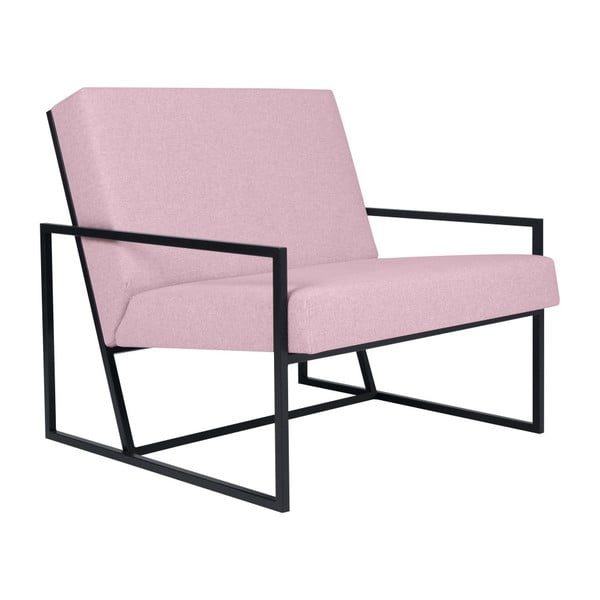 Geometric rózsaszín fotel - BSL Concept