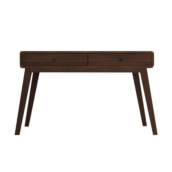 Íróasztal diófa dekorral 50x120 cm Cassie – Støraa