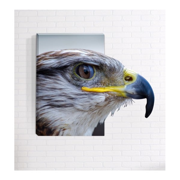 Eagle 3D fali kép, 40 x 60 cm - Mosticx