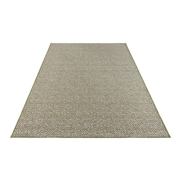 Bloom Croix zöld kültéri/beltéri szőnyeg, 140 x 200 cm - Elle Decoration-image-3