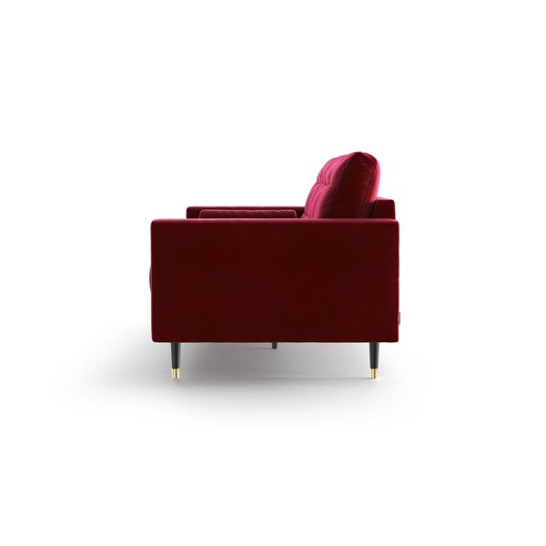 Aldo piros bársonykanapé - Daniel Hechter Home-image-4