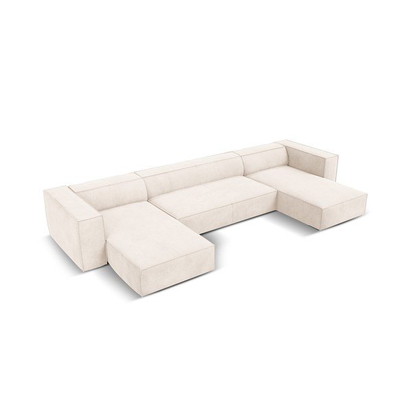 Krémszínű sarokkanapé ("U" alakú) Madame – Windsor & Co Sofas-image-2