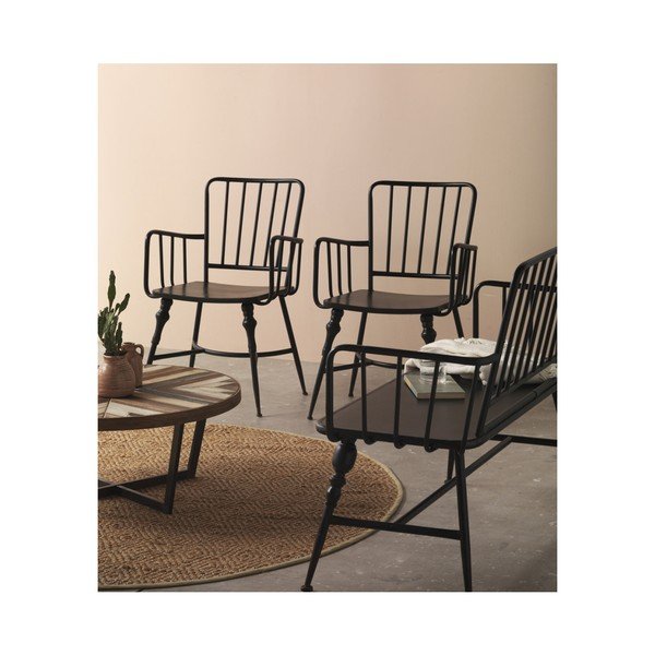 Gap fekete fém ülőpad - Geese-image-2