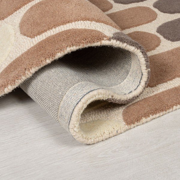 Fossil barna-bézs gyapjú szőnyeg, 200 x 290 cm - Flair Rugs-image-1