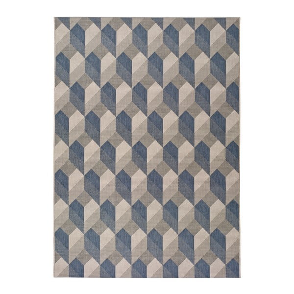 Silvana Miratta bézs-kék kültéri szőnyeg, 80 x 150 cm - Universal