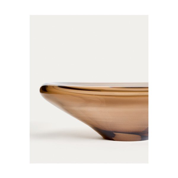 Bézs üveg tál ø 27 cm Zolira – Kave Home-image-3