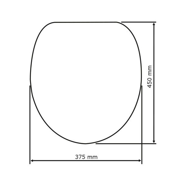 Star WC-ülőke, 45 x 37,5 cm - Wenko-image-4