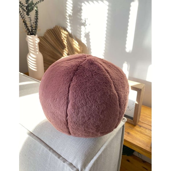 Mikroplüss díszpárna ø 25 cm Top – Mioli Decor-image-1