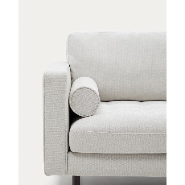 Szürkésbézs zsenília kanapé 222 cm Debra – Kave Home-image-4