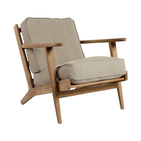 Szürke fotel Laureli – Côté Table