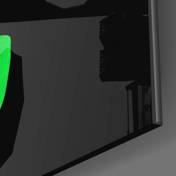 Fragmented Green üvegezett kép - Insigne-image-3