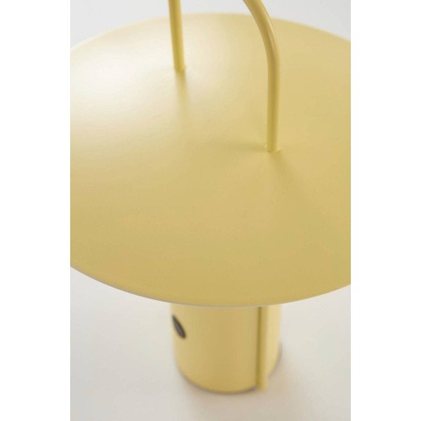 Sárga fém LED dimmelhető asztali lámpa (magasság 24 cm) Venna – Jotex-image-2