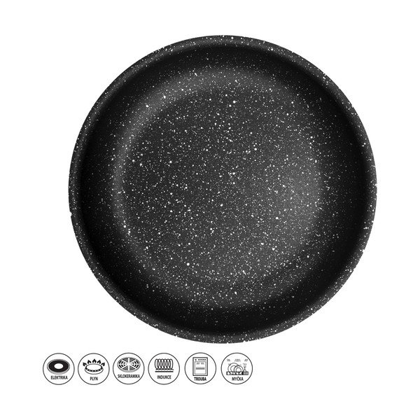 Alumínium serpenyő ø 28 cm Grande Combi – Orion-image-1