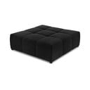 Fekete bársony kanapé modul Rome Velvet - Cosmopolitan Design