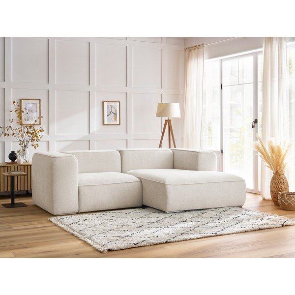 Fehér sarokkanapé Zephyr – Bobochic Paris-image-1