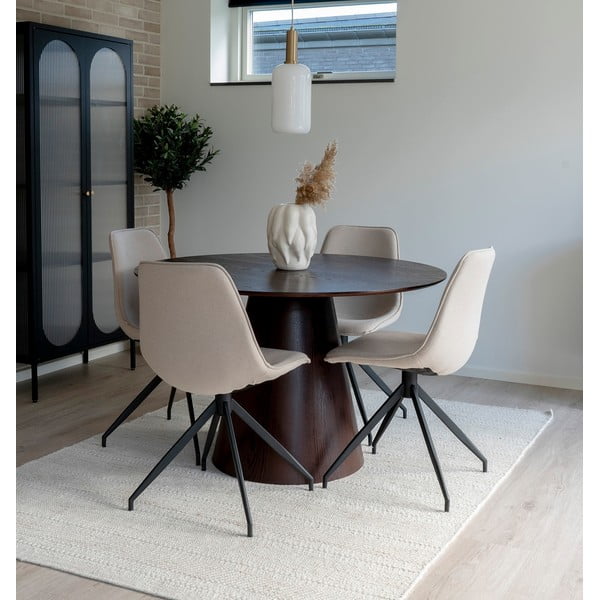 Bézs étkezőszék szett 2 db-os Monaco – House Nordic-image-1