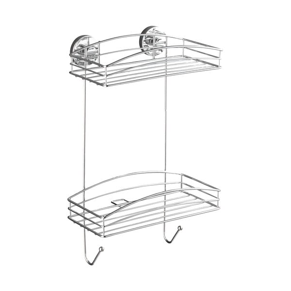 Vacuum-Loc kétszintes öntapadós polc, max. 33 kg - Wenko-image-2