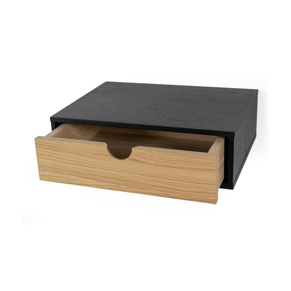 Farsta fekete éjjeliszekrény - Woodman-image-2