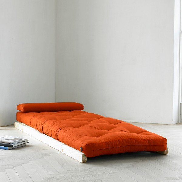 Figo Raw/Orange fekvőfotel, 70 cm - Karup-image-2