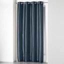 Sötétkék mikroszatén függöny 140x240 cm Shana – douceur d'intérieur