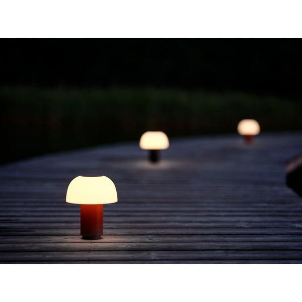 Narancssárga alumínium LED dimmelhető asztali lámpa (magasság 22 cm) Harvest – Zone-image-1