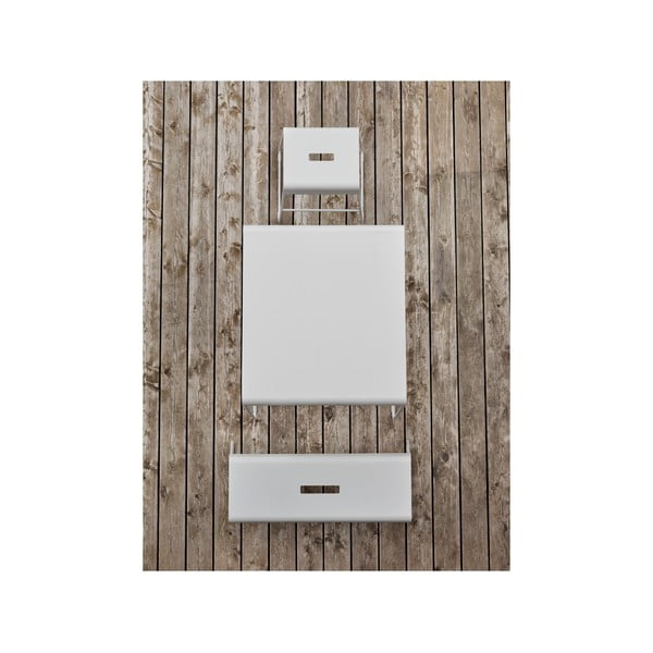 Fehér fém étkezőasztal 58x75 cm A-Café – Zone-image-3