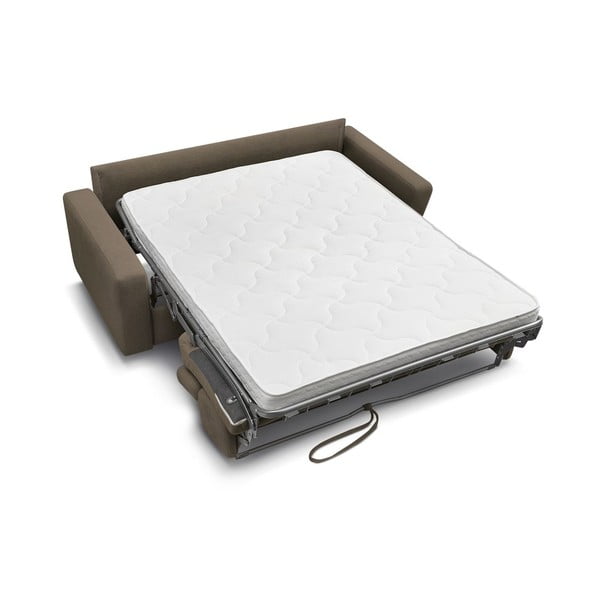 Barna kinyitható kanapé 195 cm Monaco – Bobochic Paris-image-4