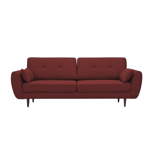 Laila terrakotta piros kinyitható kanapé - HARPER MAISON