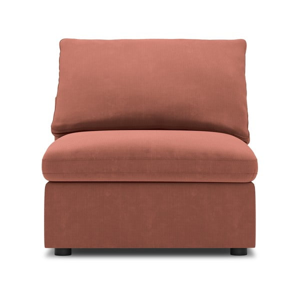 Galaxy rózsaszín középső rész moduláris kordbársony kanapéhoz - Windsor & Co Sofas