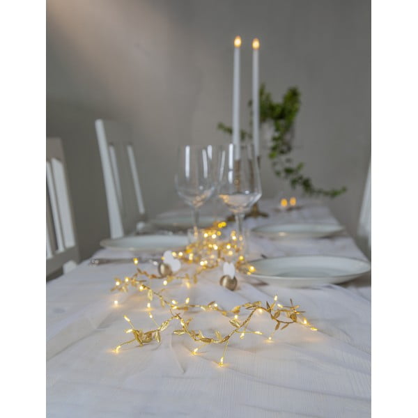 Aranyszínű fénydekoráció karácsonyi mintával Winny – Star Trading-image-4