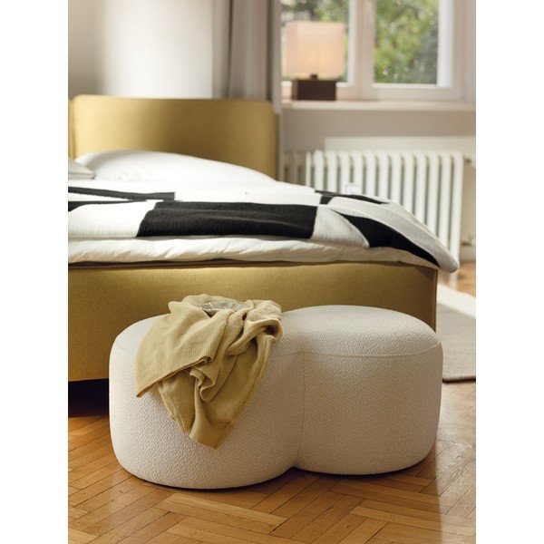 Bézs buklé puff Umbo – noo.ma-image-1