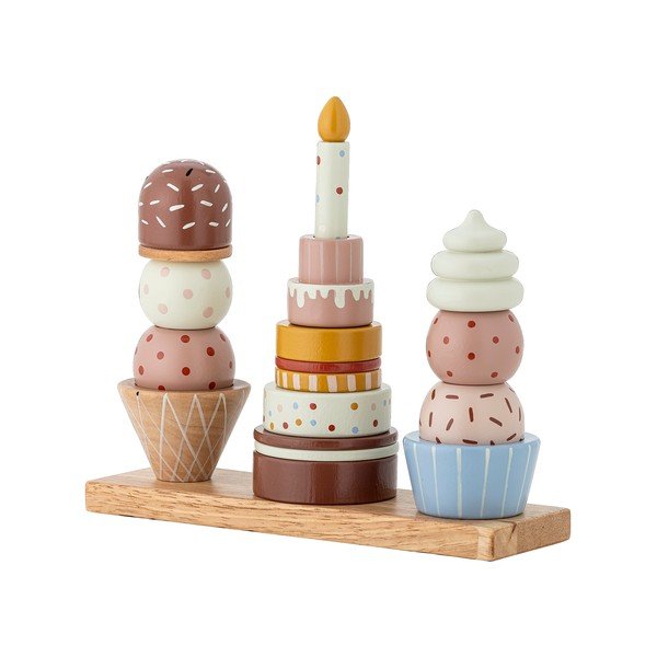 Tömörfa építőtorony Celebrate – Bloomingville Mini-image-3