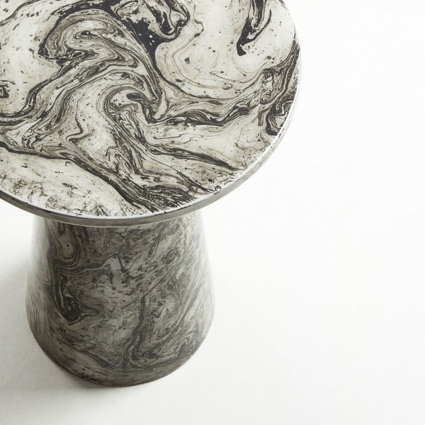 Kesbury szürke tárolóasztal, magasság 46 cm - Kave Home-image-3