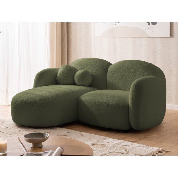 Zöld buklé sarokkanapé (bal oldali-heverő résszel) Orbit – Ropez-image-4