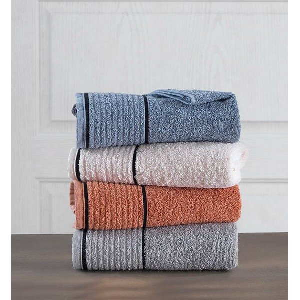 Pamut törölköző szett 4 db-os 40x70 cm – Mila Home-image-1