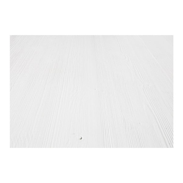 A Framed fehér tömörfa asztal, 200 x 90 cm - Zuiver-image-4